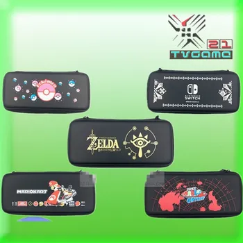 

New EVA Storage Bag Seismic Hard Bag With Accessories Sandwich Carry Waterproof Bag For Nintend Switch Console
