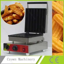 Церковная машина для выпечки/110 V 220V 7pcs электрический коммерческий изготовитель Чуррос железная вафельница