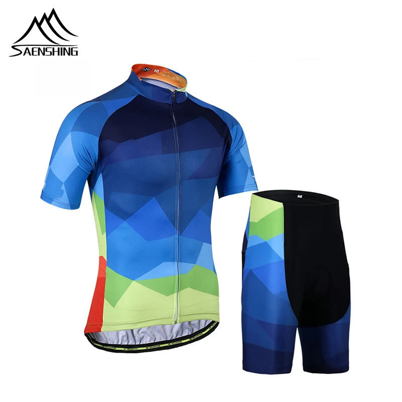 

Men's Cycling suit Sets clothing jersey style short sleeves cycling clothing Mountain Bike Clothing MTB Bicycle Men