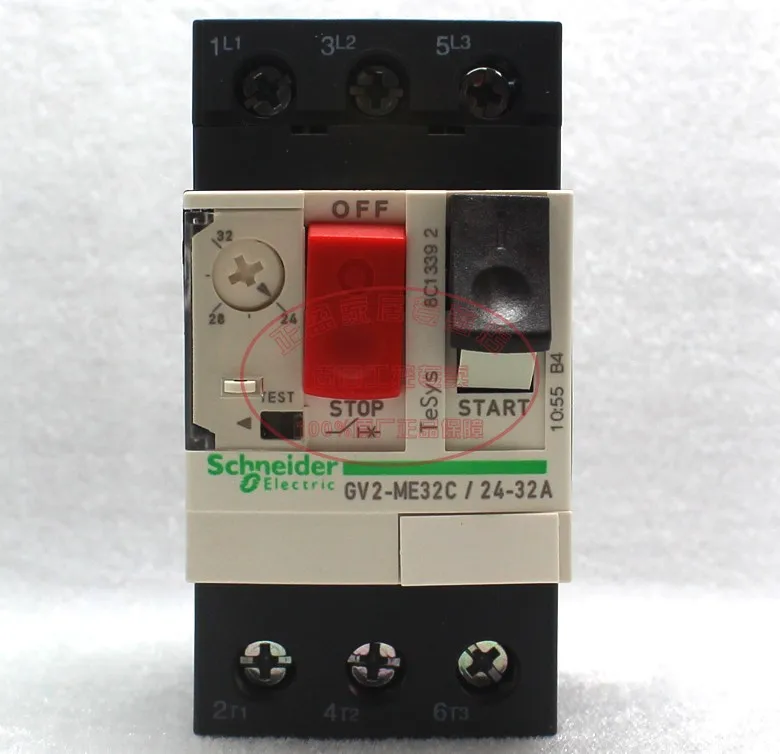 GV2ME32C 24 32 Amp AC Motor Starter Schneider Electricstarter motor