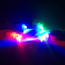 5 шт. светодиодный брелок-фонарик факел палец голубой/зеленый/красный/фиолетовый лампа для наружного освещения Охота рыбалка Кемпинг лампы