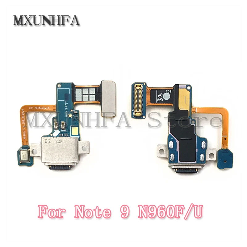 Usb зарядное устройство Порт док-станция разъем гибкий кабель для samsung Galaxy Note 8 N950F N950U Note 9 N960F N960U Запасная часть