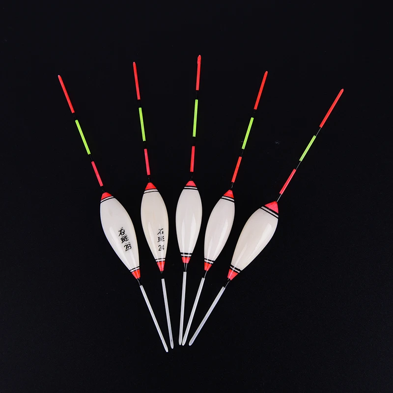 

Fishing Floats Balsa Flotteur Peche Shallow Water & Ice Groupers Floating Bobbers 5 Models Fishing Accessories 5pcs/lot