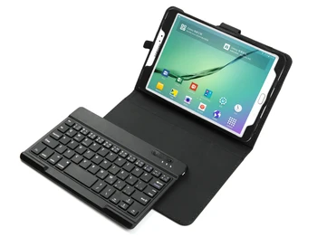 

Russian&Other Letter Removable Wireless Bluetooth Keyboard&PU Leather Stand Case For Samsung Galaxy Tab S2 8.0 T710 T715 Tablet
