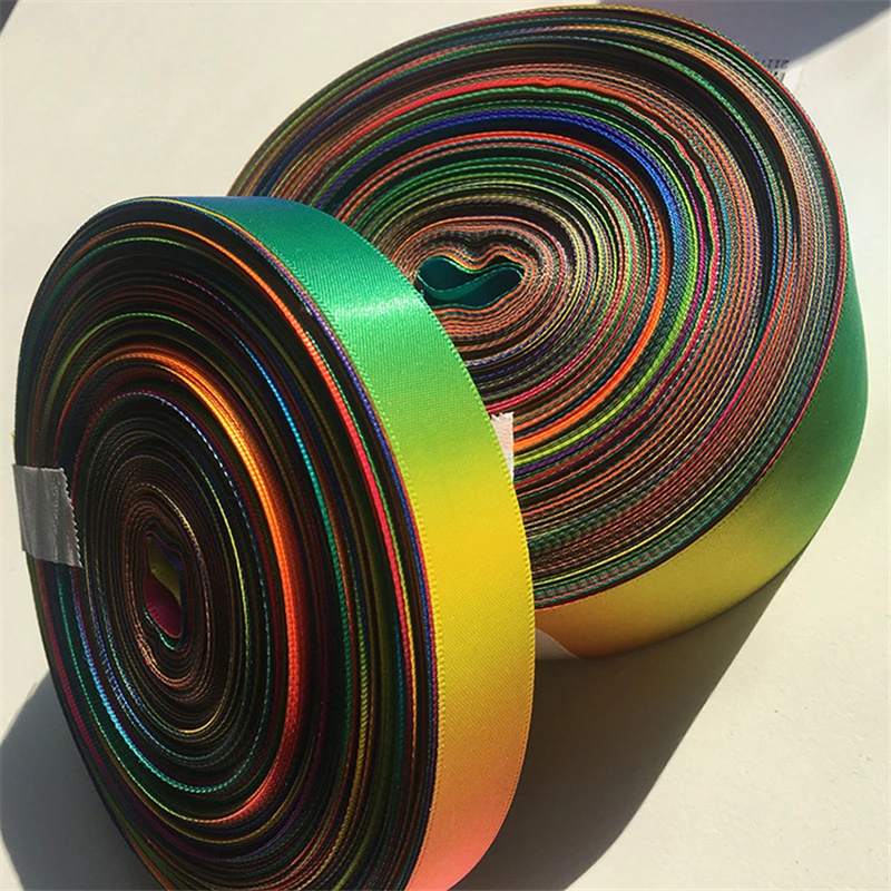 Party Decoration Pretty Satin Ribbon Gift Wrapping Card Decor Colorful Silk