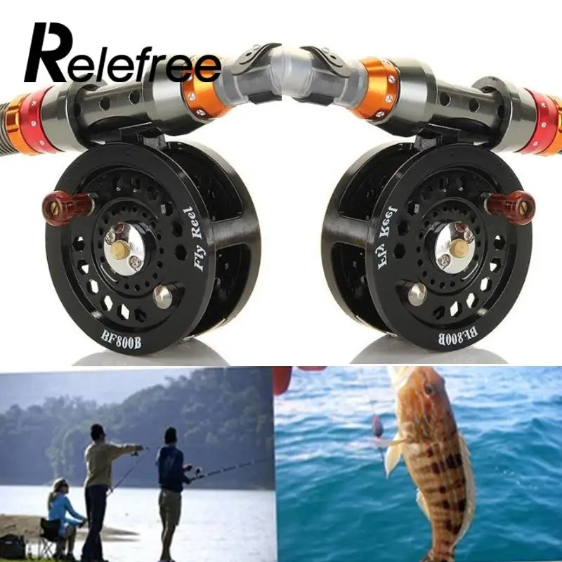 Outdoor Flies Fishing Reel Freshwater Right Left Handed Interchangeable
