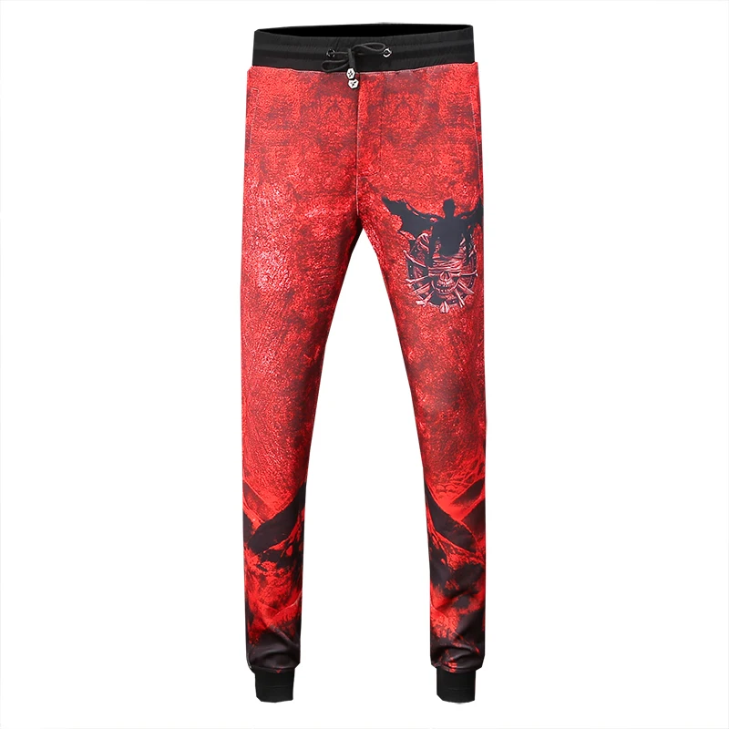 2018 neue Phantasie Sweatpant Männer Casual Kordelzug Trainingshose Männer Pantaloni Uomo Casual Slim Fit Männer Hosen Lässige Mode Hose