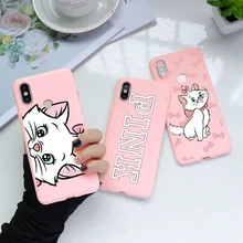 Силиконовые чехлы Marie Cat для Xiaomi mi 8 Lite A2 A1 5X6X9 SE для Red mi K20 4A 5 Plus 6A 7 Note 4X 5A 6 7 Pro S2 Мягкий ТПУ чехол
