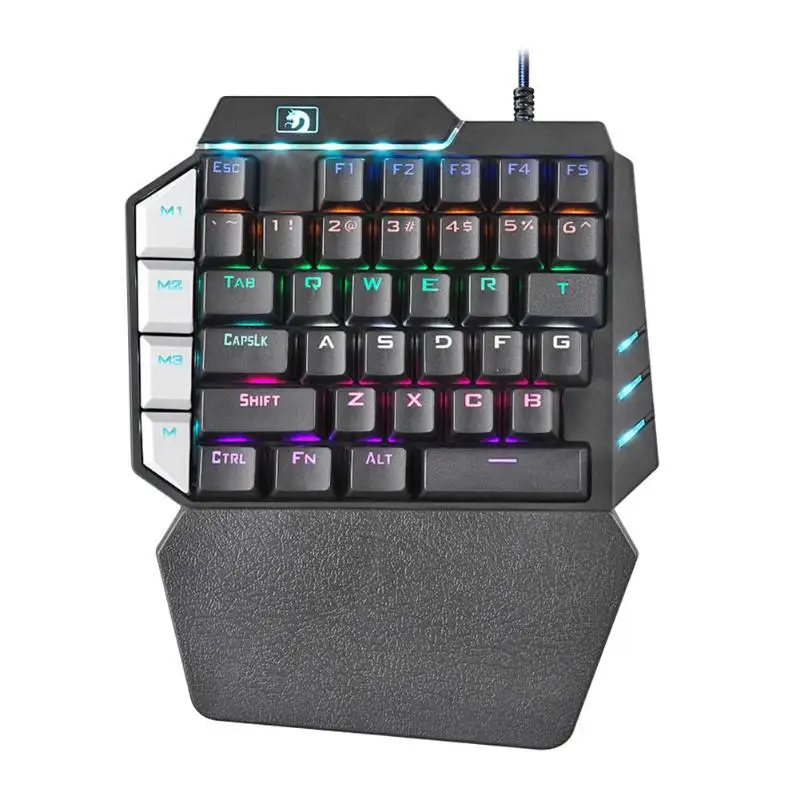 

New K109 Single Hand 38 Keys Mechanical Gaming Keyboard USB Wired Keyboard high quility Mechanical Gaming Keyboard Dropshipping