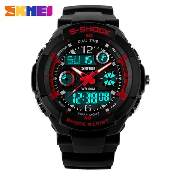 Skmei Children Sport Watches Military Fashion Kids Quartz Led Display Digital Watch Relogio Relojes Boys Waterproof Wristwatches