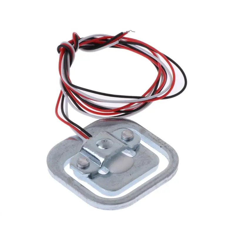 

50kg 110lb Half-Bridge Weighing Sensor 3-Wired Load Cell Electric Resistance Strain Gauge for Arduino