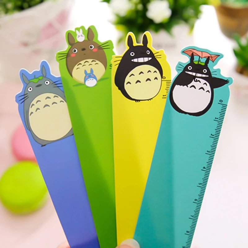 1 шт. новые Мультяшные прямые инструменты Kawaii подарок для рисования корейский