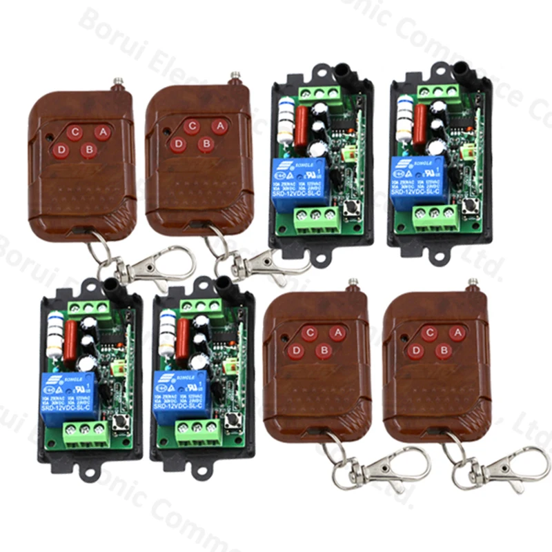 AC 220V 110V 1CH RF remote control switch wireless Radio switch Receiver Transmitter 315MHZ / 433MHZ AC 220V 110V 1CH RF remote control switch wireless Radio switch Receiver Transmitter 315MHZ / 433MHZ
