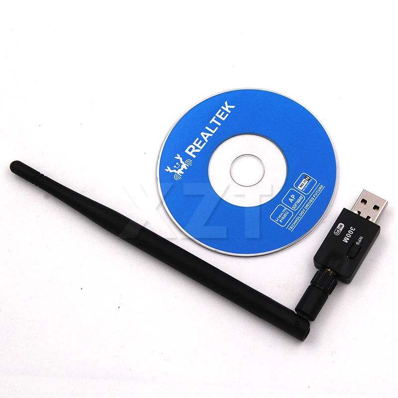 1PCS 300Mbps Wireless 5dB USB Wifi receiver transmitter Adapter LAN Card 802.11n Mini WLAN PC Wi-Fi High speed 8219EU chip