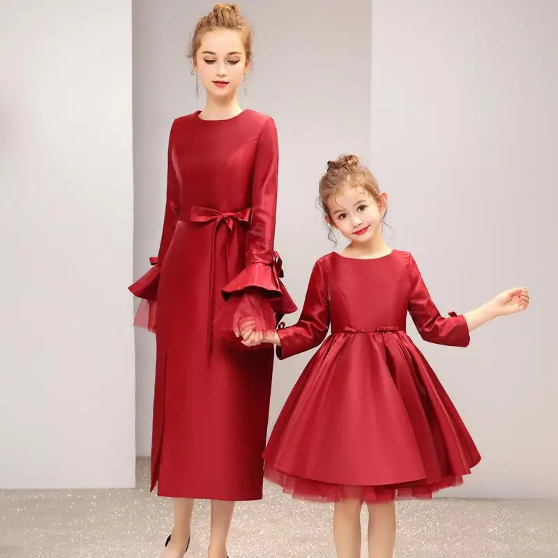 Mother Daughter Evening Party Dresses Mom And Daughter Dress Family ...