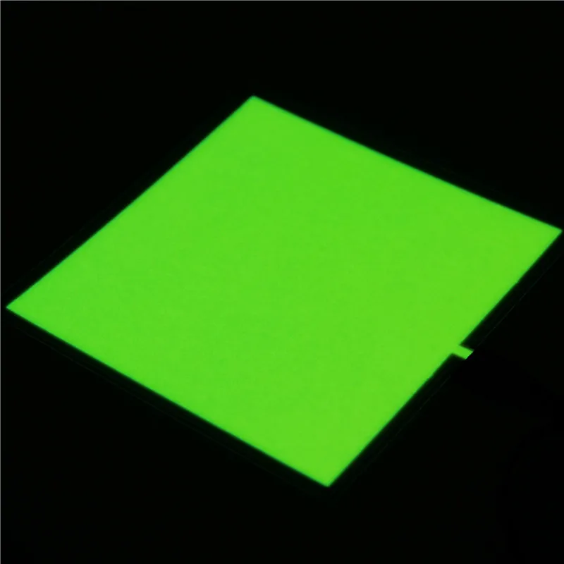 Светодиодный Панель, 10x10 см EL Подсветка, EL Панель+ 3V инфертор - Испускаемый цвет: Yellow