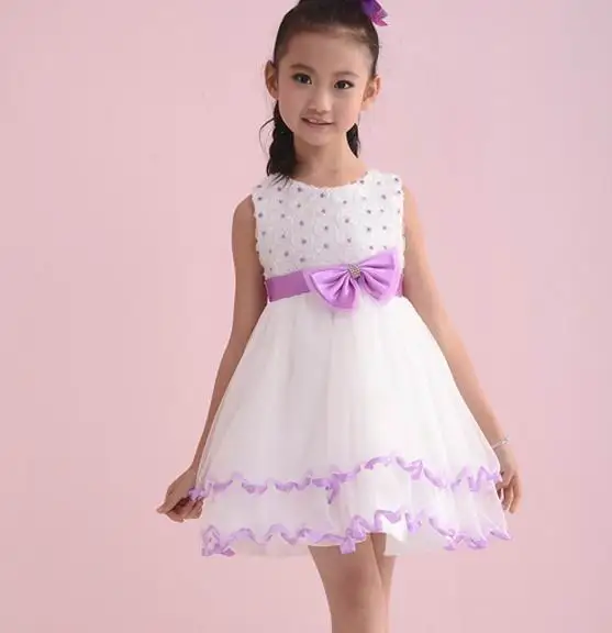 Female child summer 2016 princess rose lace one piece child formal tulle tank dress
