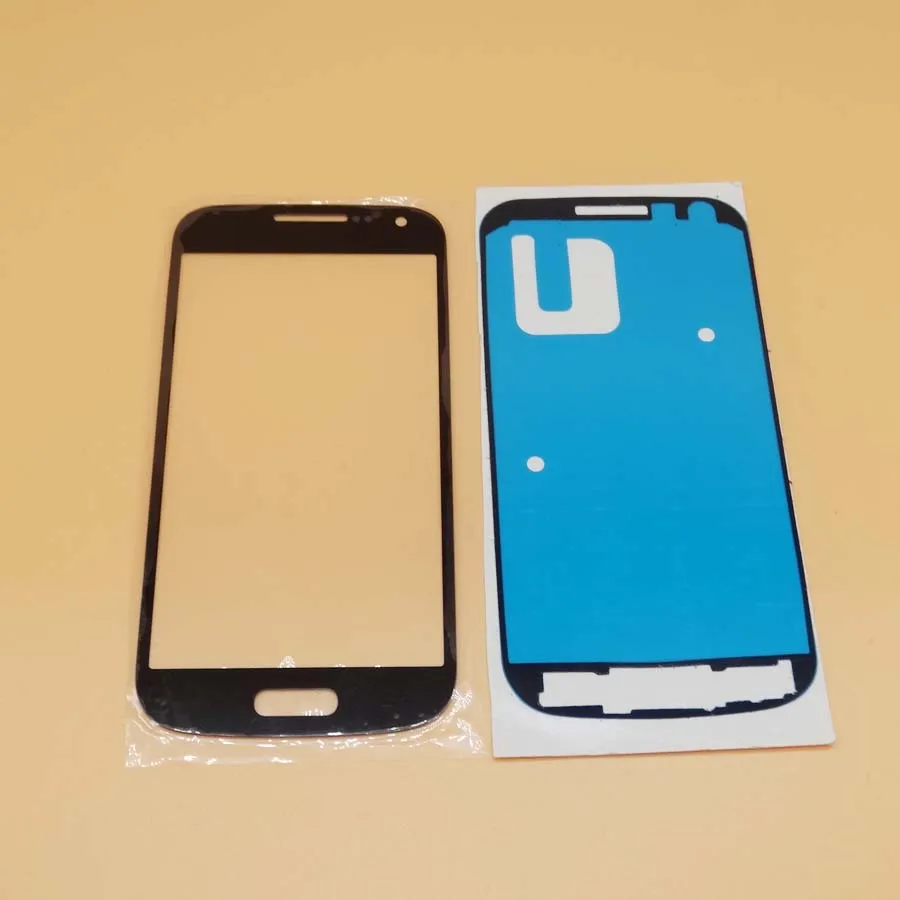 Запасное Переднее стекло для ЖК экрана Samsung Galaxy S4 MINI i9190 i9192 i9195 10 шт./Лот внешнее +