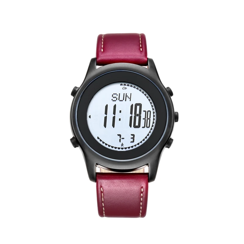 

SPOVAN Beyond Carbon Fiber Sport Watches Ultra Thin Silica gel Watchband Red