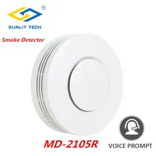 Беспроводной пожарный детектор дыма датчик сигнализации для 868 мГц/433 мГц автономный датчик дыма совместим с фокусом сигнализации хоста