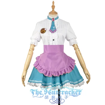 

W1157-3 LoveLive!SunShine!! Aqours Mijyuku Dress Valentine's Day Unawakened Tsushima Yoshiko Cosplay Costume Custom Maid Dress