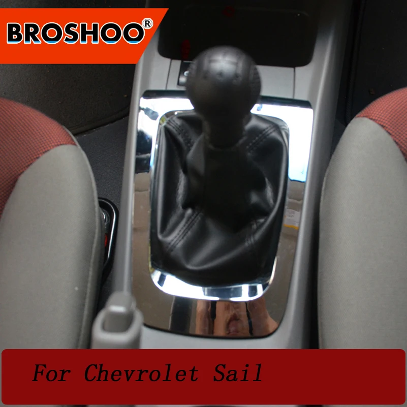 BROSHOO Auto Accessories Car Gear Panel 3D Interior Sticker Cover Interior Decoration Trim Car Styling For