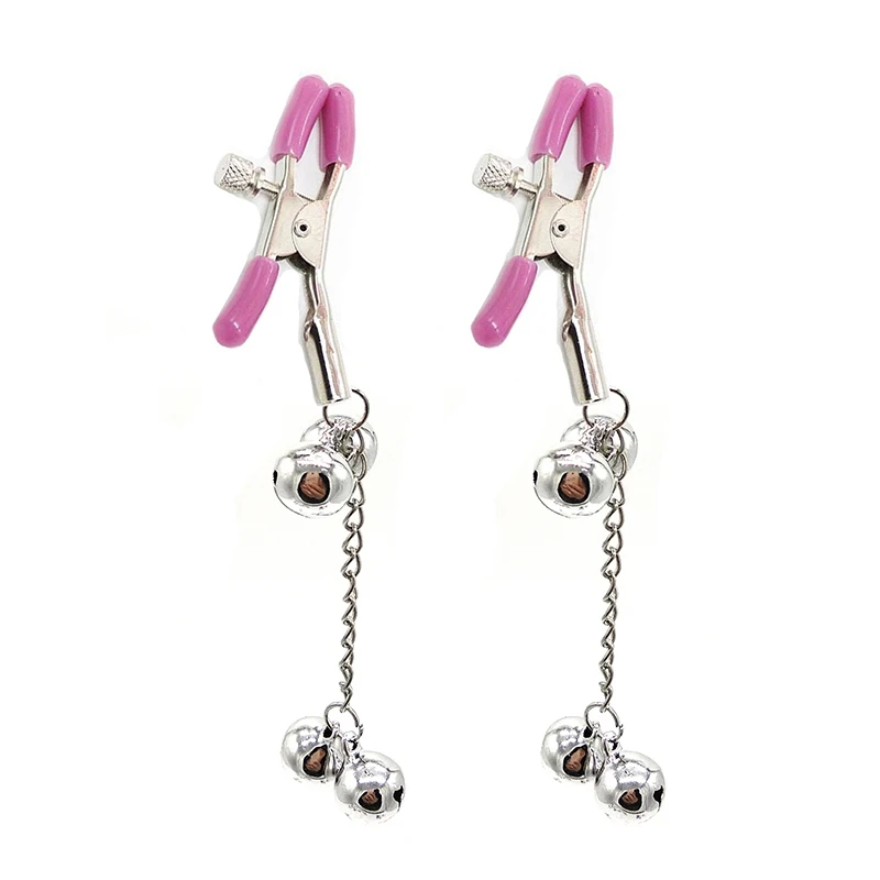 

Fetish Exotic Accessories 1Pair Breast Labia Clit Clips Adjustable Nipple Clamps Couple Nipple Clamp Erotic Toys For Women