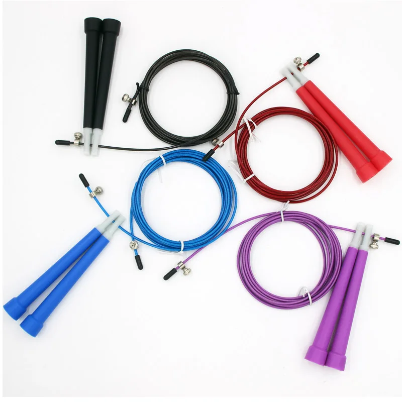 

Outdoor fitness Racing skipping gym Steel Wire Skipping Skip Adjustable Jump Rope Fitnesss Equipment Exercise Workout 3 Meters