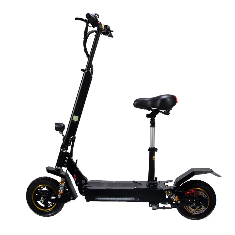 Clearance JS 800W 46V Electric Scooter Max Speed 45km/h Motor strong powerful scooter camping skateboard adulte e-scooter foldable ebike 2