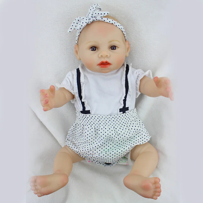 

Silicone Vinyl Reborn Baby Dolls 40cm Bebe Reborn Bonecas Play House Toy Birthday Gifts Dolls SDK-101P1 Toys for Baby Tsum Tsum