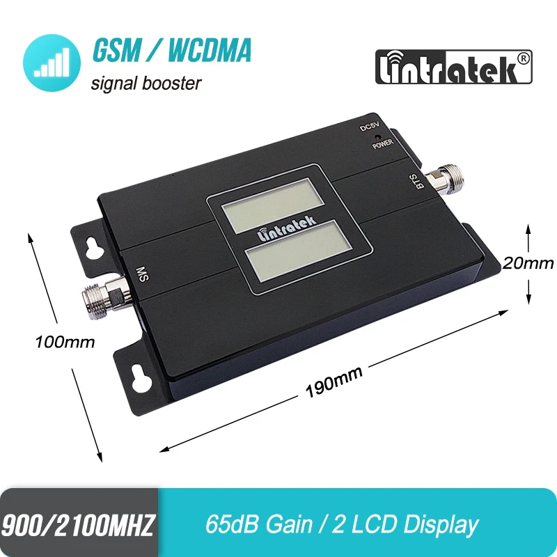 Усилитель GSM 900 3G 2100 МГц двухдиапазонный репитер UMTS усилитель для телефона WCDMA