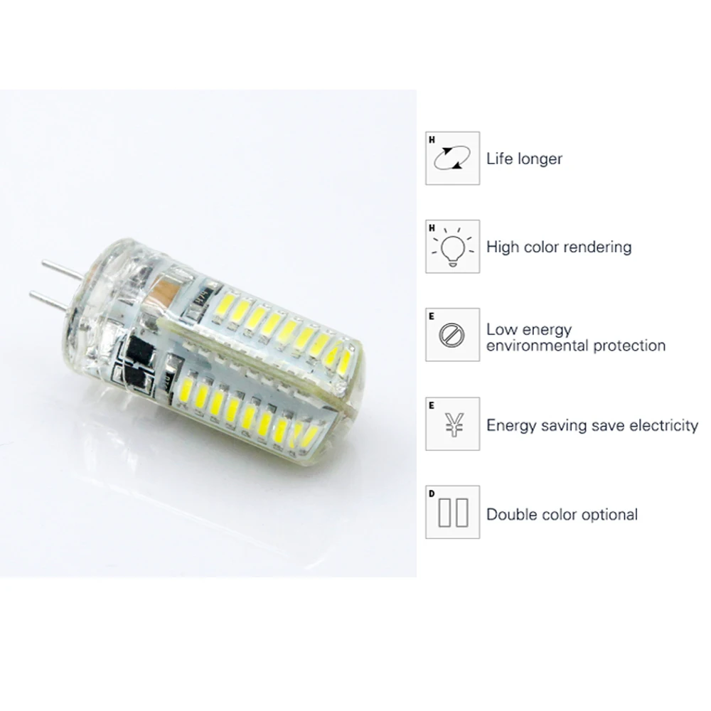 6 шт. лампада светодиодный G4 Лампа 220V 1 Вт 3 Вт AC/DC 12V G4 светодиодный лампы SMD3014 2835 24 48 64 104L заменить 10 Вт 30 Вт галогенная лампа светильник 360 Угол луча