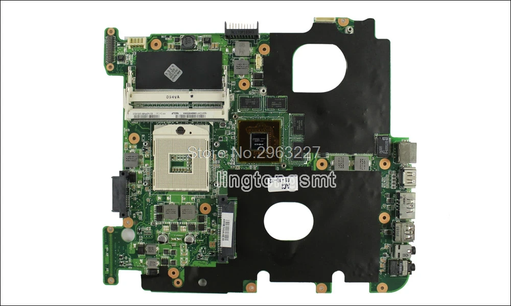 Для ноутбука ASUS материнская плата N43J N43JF N43JM N43JQ REV2.0 плата HM55 2 слота оперативной памяти GT425M 100% тестирование