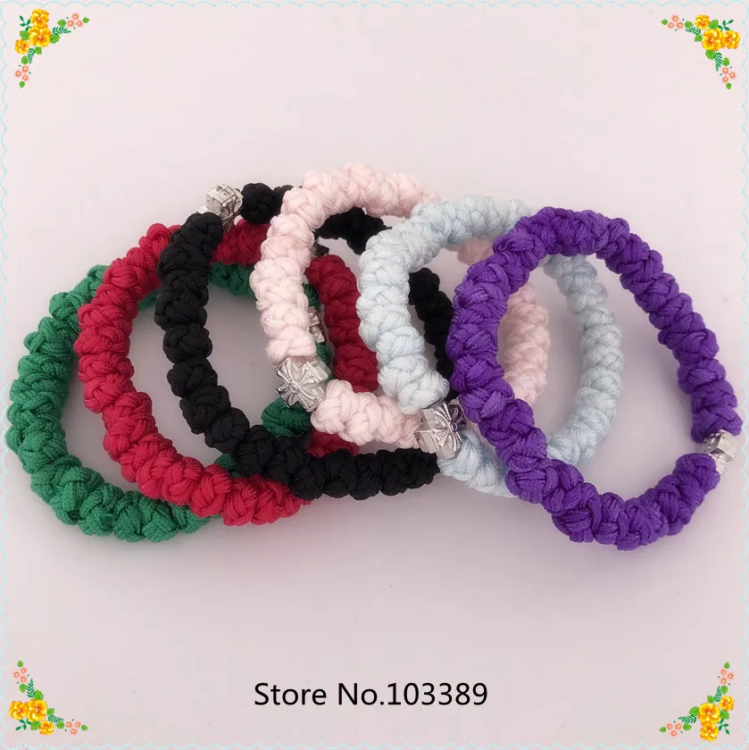 

Hengtong 2PCS set Fashion multi color Lucky weaved Bracelet Handmade religious Knots Rope Bracelet for Women Men Jewelry 2019