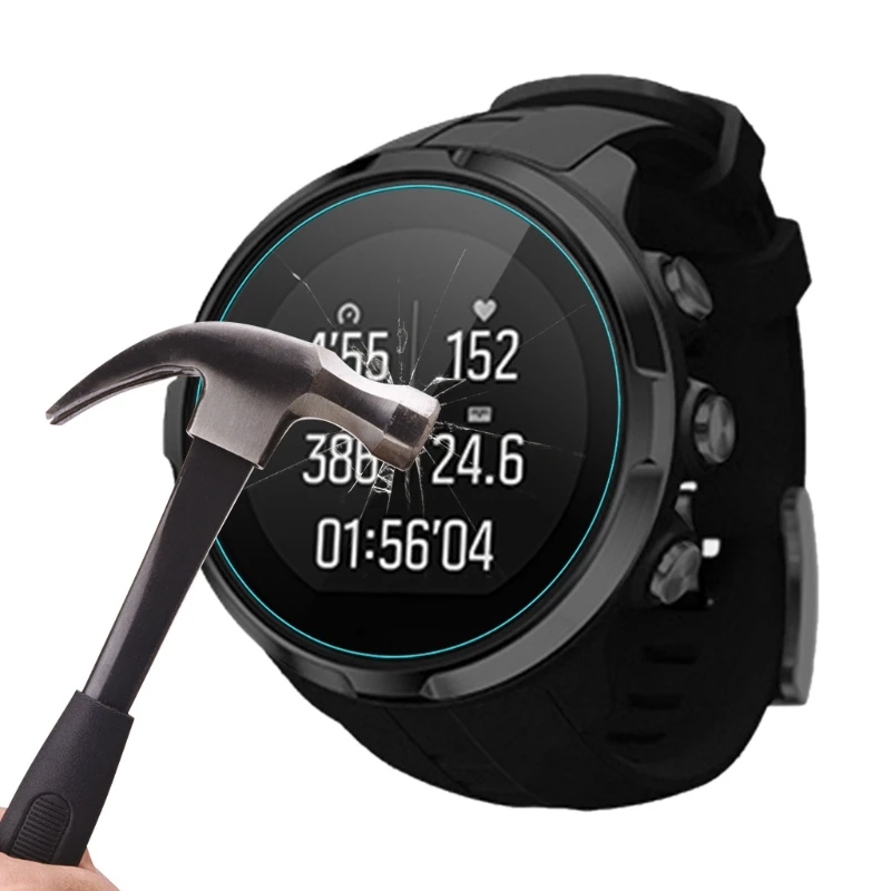 

Protective Premium Tempered Glass For Suunto Spartan Trainer Wrist HD Ultra Clear Explosion-proof Film Screen Protector