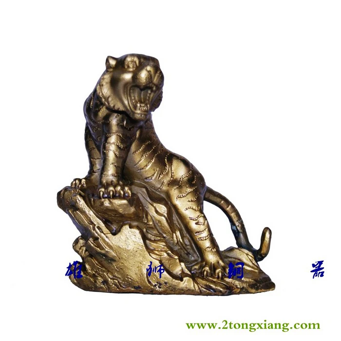 

Copper tiger copper decoration copper sculpture crafts Small zodiac tiger