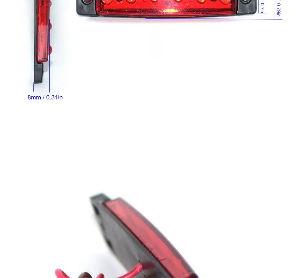 DC 12V 24V Auto External Light Source Red Blue Yellow Green White SMD LED Brake Lamps Truck Car Turn Signal Light Bulbs (11)