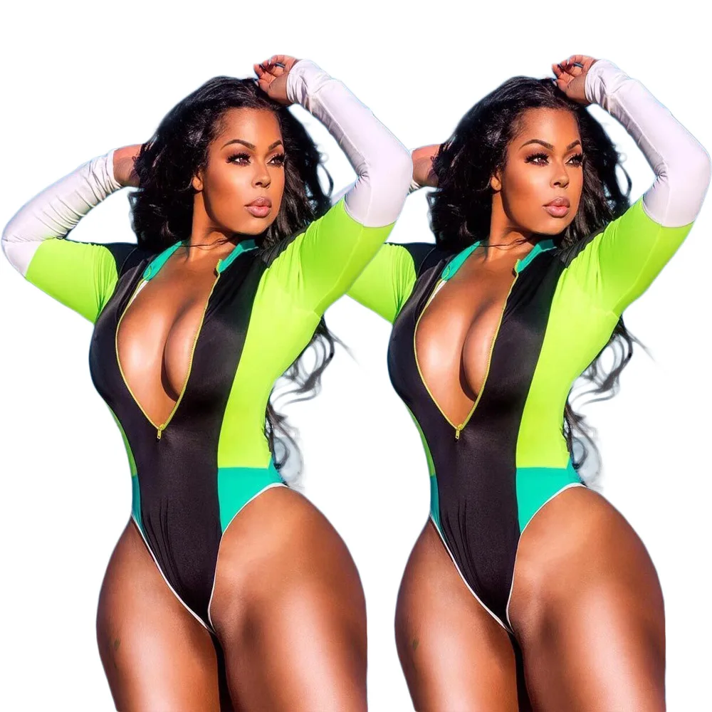 2019 sexy swimsuit one-piece | Тематическая одежда и униформа