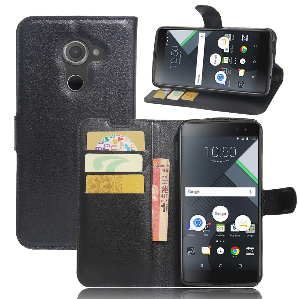 PT-0289 для BlackBerry DTEK60 защитная оболочка телефона личи шаблон сплошной цвет телефон