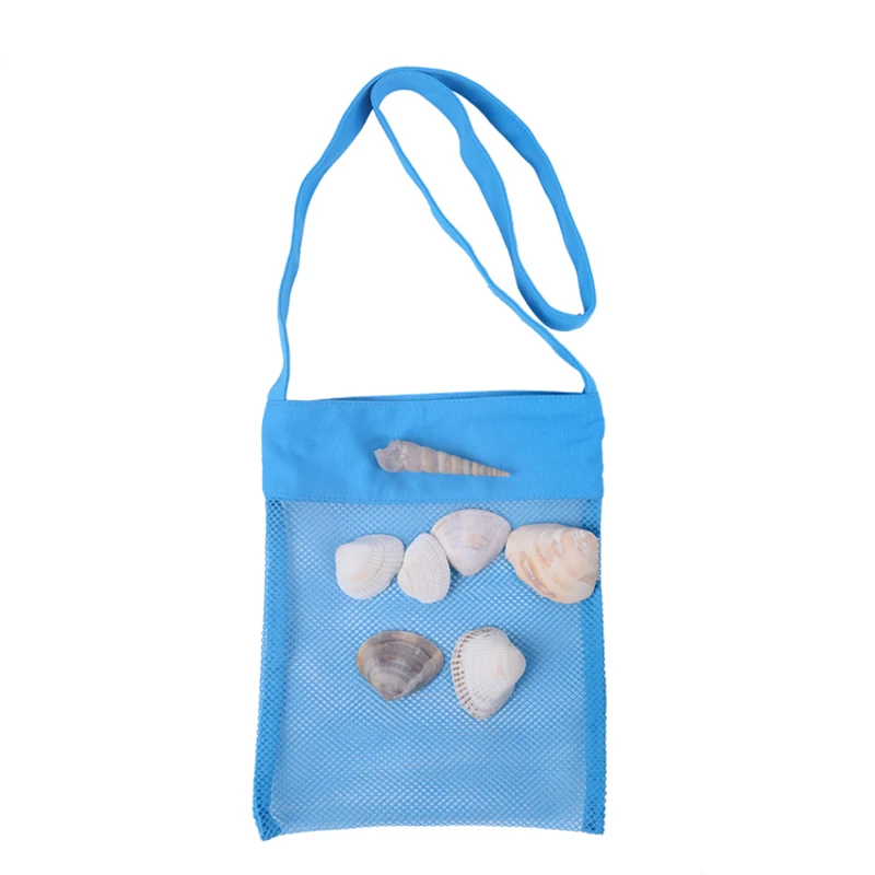 Factory Wholesale 50pcs/lot Mesh Seashell Bags Child Beach Bag Mesh Tote Kids Bags High Quality ...