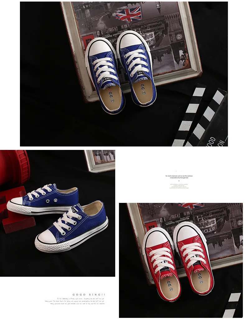 Toddler Girl Sneakers Boy Shoes Kids Jelly Color Canvas Shoes Casual Lace Up Classic Flats Children Shoes for Student C07182