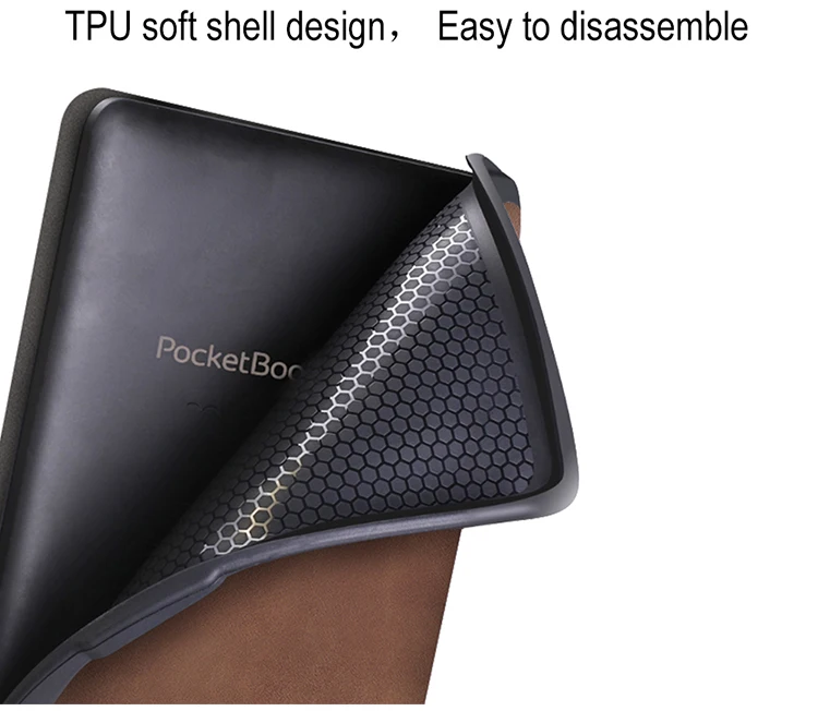 Умный тонкий защитный чехол для Pocketbook 616/627/632 basic Lux 2/touch Lux/touch HD Ereader+ 2 Бесплатный подарок