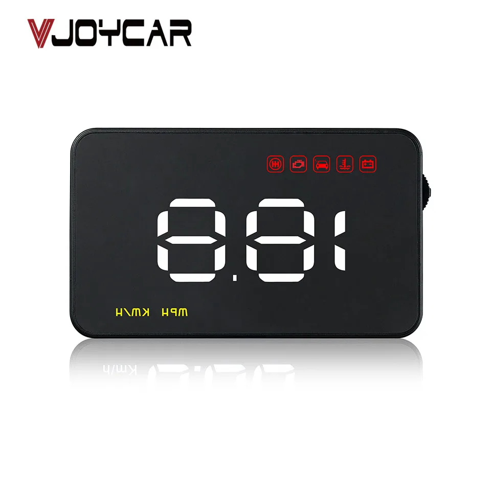 Автомобильный проектор VJOYCAR A100s Hud цифровой скорости ветрозащитная проекционная