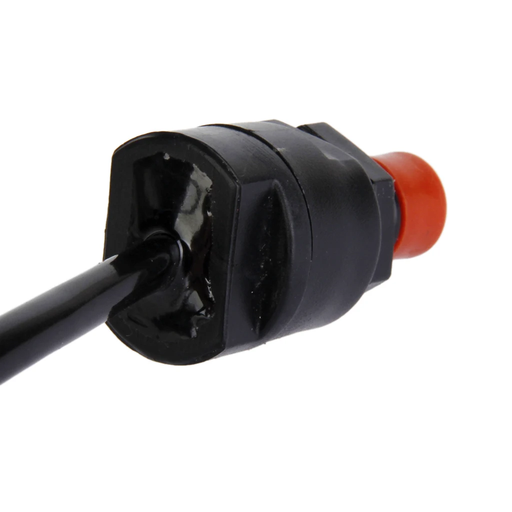Motorboat Outboard Engine Ignition Starter Key Switch & Stop Tether Cord for Kayak Canoe Rafting Surf Surfing Rowing Boat Access