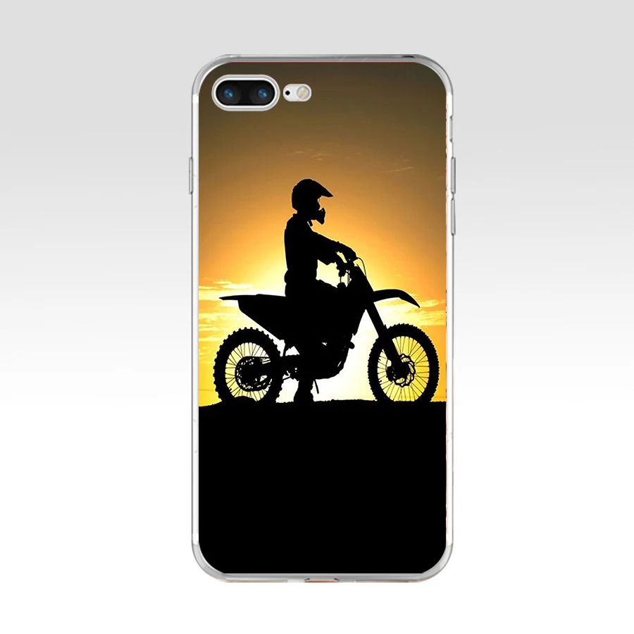 248SD moto cross moto dirtbikes Мягкий ТПУ силиконовый чехол для Apple iPhone 6 6s 7 8 plus чехол - Цвет: 14