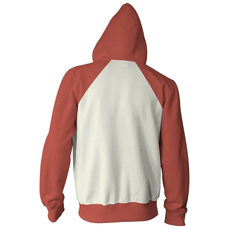 Японское аниме One Punch Man Hoodies Oppai 3D печатная куртка с капюшоном Уличная