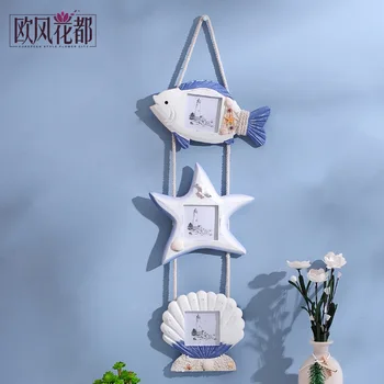 

The solid wood frame wall decorative wall photo wall frame photo wall attachment style