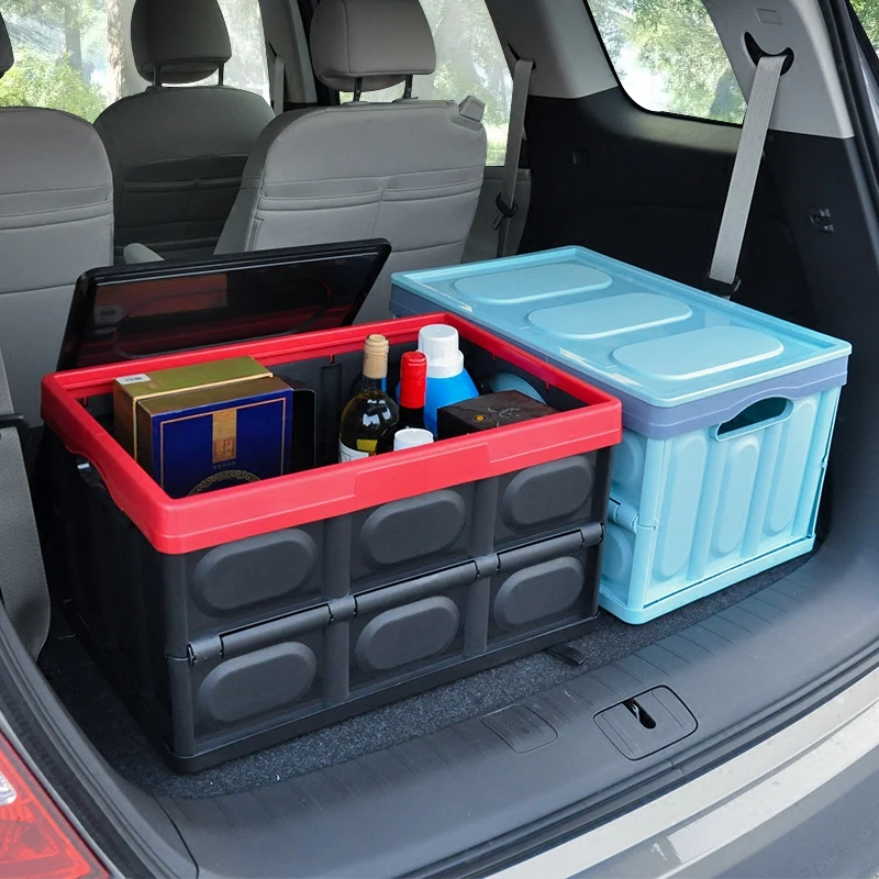 

30L Car trunk storage box debris Organizer bag in the trunk car debris storage box car storage supplies multi-function strong
