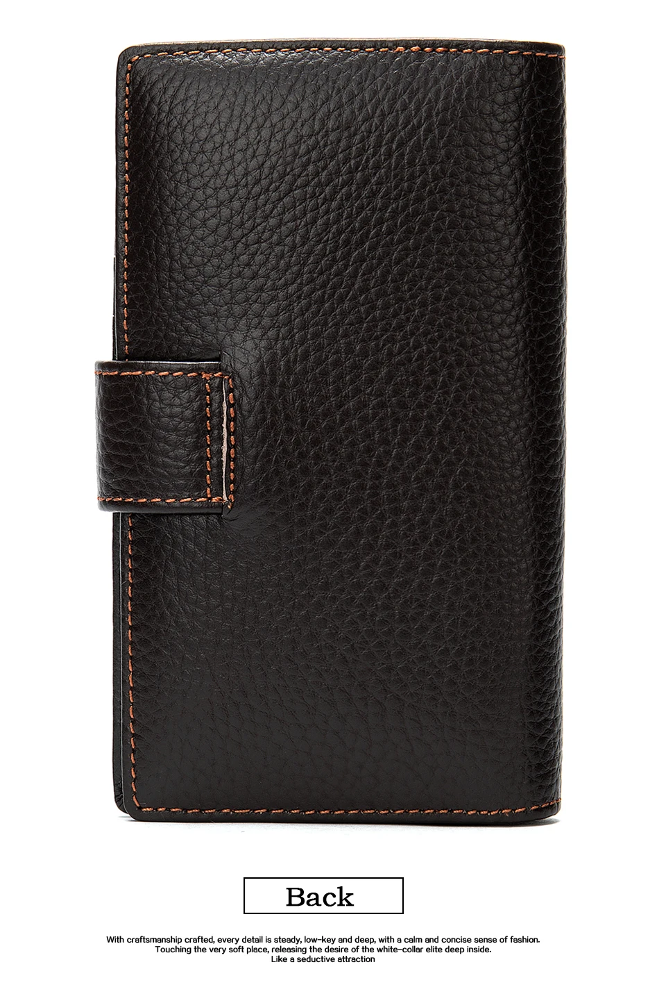 MVA модный замок кожаный бумажник для мужчин большой емкости держатель для карт из натуральной кожи мужской длинный кошелек повседневный мужской ручной бумажник