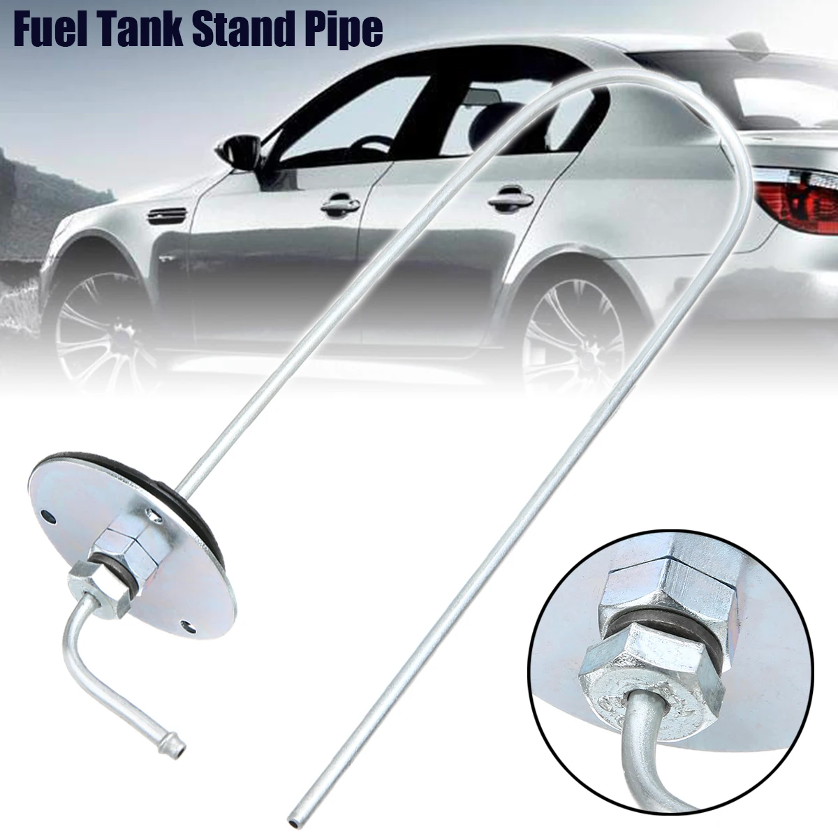 

For Boat Truck & Motorhome Car Vehicle Fuel Tank Stand Pipe Heaters Fuel Tank Standpipe 600mm Long OD 5mm Mayitr